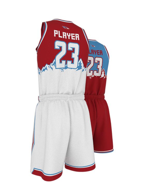 Basketball Uniform Series Full V-Neck